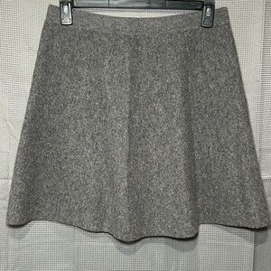 Wool Mini Skirt